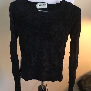 Lainey Plush Rayon Top, Made in Ireland